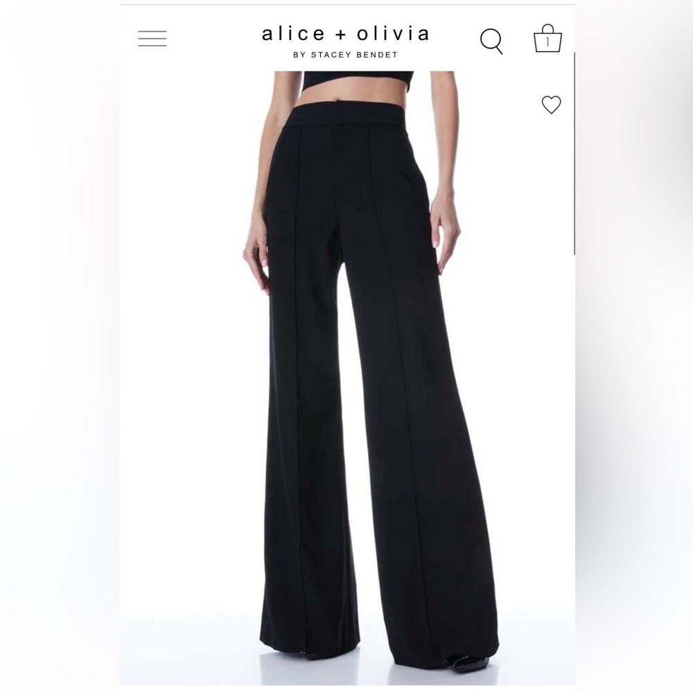 Alicia and Olivia Black Pant size 6